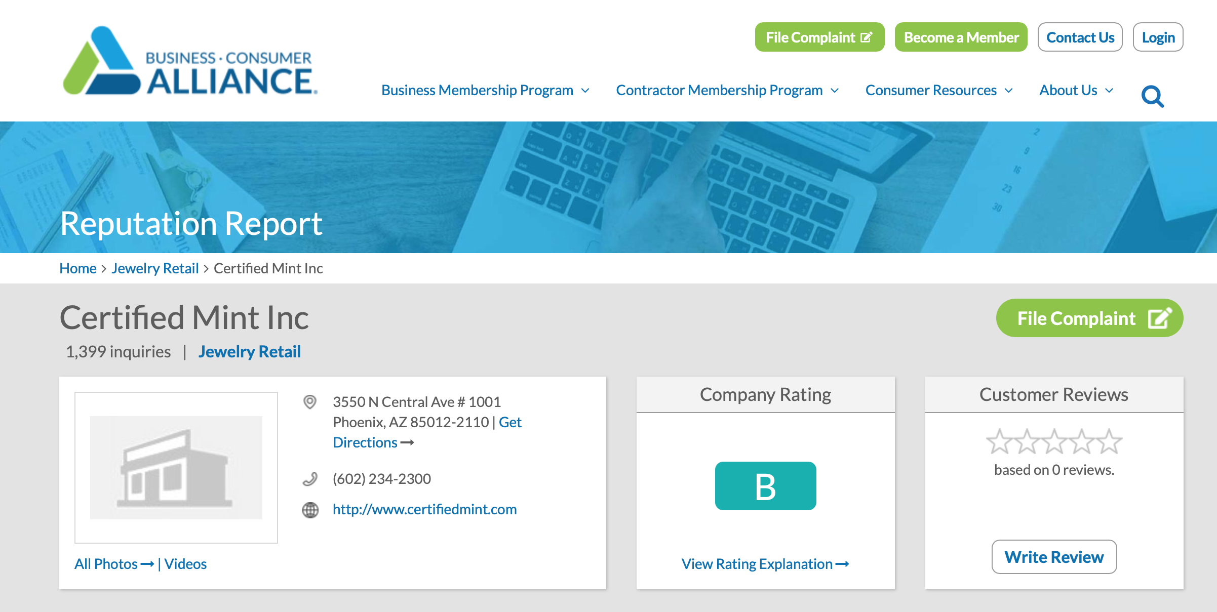 CMI Gold and Silver BCA Rating (Updated August 2022) CMI Gold and Silver BCA Rating (Updated August 2022)