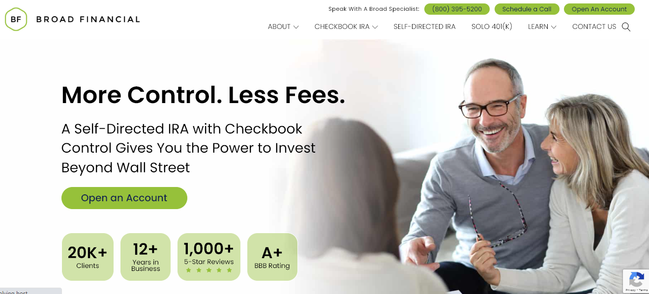 broad financial website