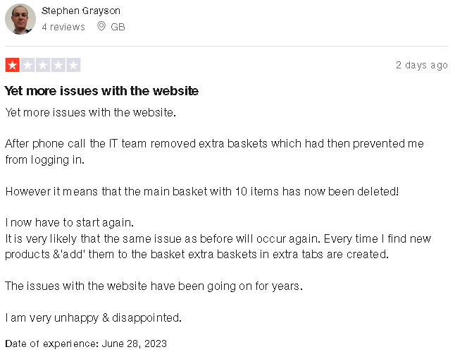 Complaint 1 Complaint 1
