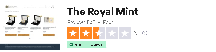 The Royal Mint Trustpilot The Royal Mint Bullion Review
